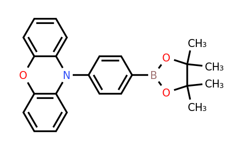 1647121-47-8 | 10-[4-(Tetramethyl-1,3,2-dioxaborolan-2-yl)phenyl]-10H-phenoxazine