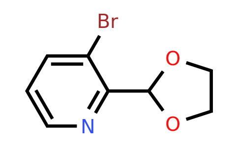 1651230-77-1 | 3-Bromo-2-(1,3-dioxolan-2-yl)pyridine