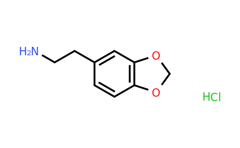 1653-64-1 | 2-(Benzo[d][1,3]dioxol-5-yl)ethanamine hydrochloride