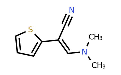 165404-37-5 | (2Z)-3-(dimethylamino)-2-(thiophen-2-yl)prop-2-enenitrile