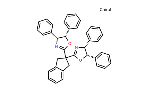 1656253-81-4 | (4R,4'R,5S,5'S)-2,2'-(1,3-Dihydro-2H-inden-2-ylidene)bis[4,5-dihydro-4,5-diphenyloxazole]