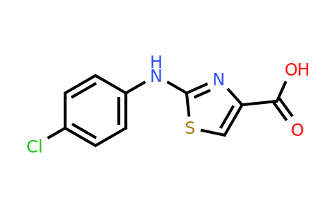 165682-82-6 | 2-((4-Chlorophenyl)amino)thiazole-4-carboxylic acid