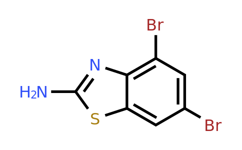 16582-60-8 | 4,6-Dibromobenzo[d]thiazol-2-amine
