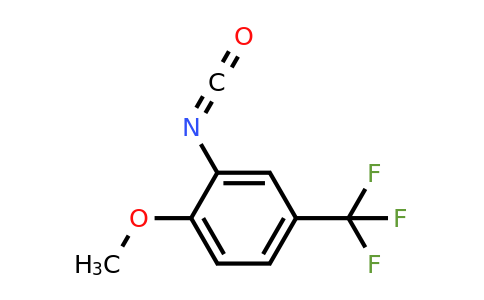 2-Isocyanato-1-methoxy-4-(trifluoromethyl)benzene