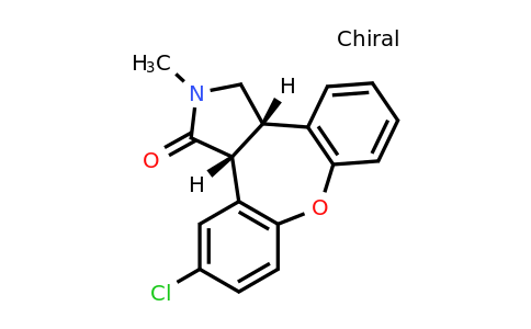 165890-26-6 | rel-(3aR,12bS)-11-chloro-2-methyl-2,3,3a,12b-tetrahydro-1H-dibenzo[2,3:6,7]oxepino[4,5-c]pyrrol-1-one