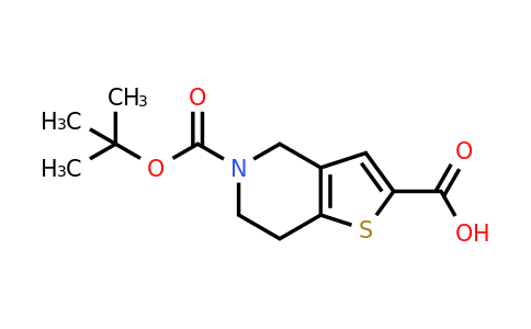 165947-48-8 | 5-(tert-Butoxycarbonyl)-4,5,6,7-tetrahydrothieno[3,2-c]pyridine-2-carboxylic acid