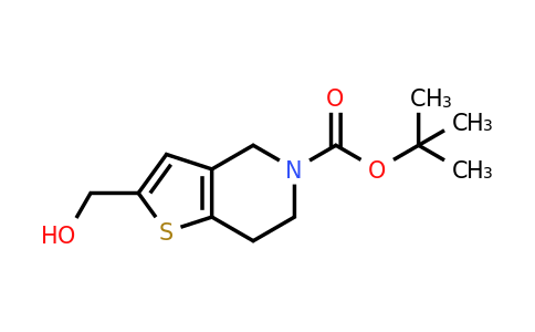 165947-56-8 | tert-Butyl 2-(hydroxymethyl)-4H,5H,6H,7H-thieno[3,2-c]pyridine-5-carboxylate