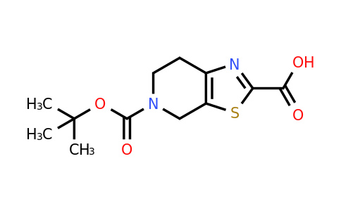 165948-21-0 | 5-(tert-Butoxycarbonyl)-4,5,6,7-tetrahydrothiazolo[5,4-c]pyridine-2-carboxylic acid