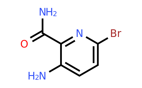 3-Amino-6-bromopicolinamide