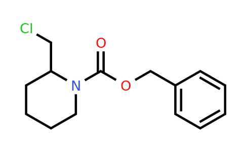 166107-55-7 | Benzyl 2-(chloromethyl)piperidine-1-carboxylate