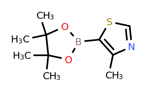 1662682-33-8 | 4-Methyl-5-(4,4,5,5-tetramethyl-1,3,2-dioxaborolan-2-yl)thiazole