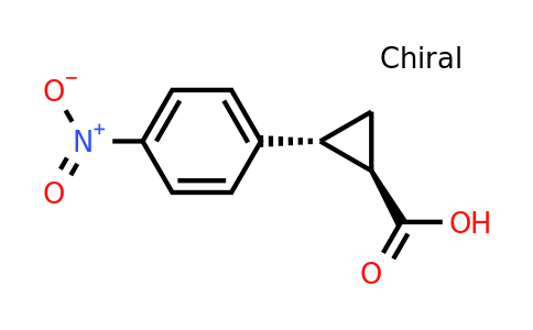 16633-46-8 | Rac-(1r,2r)-2-(4-nitrophenyl)cyclopropane-1-carboxylic acid, trans