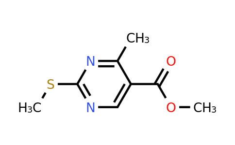 166392-24-1 | Methyl 4-methyl-2-(methylthio)pyrimidine-5-carboxylate