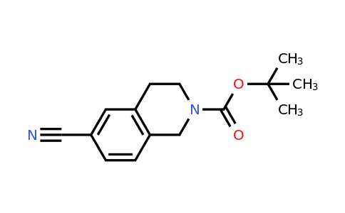 166398-33-0 | tert-Butyl 6-cyano-3,4-dihydroisoquinoline-2(1H)-carboxylate
