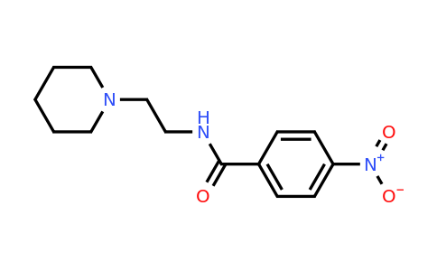 1664-31-9 | 4-Nitro-N-(2-(piperidin-1-yl)ethyl)benzamide