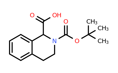 166591-85-1 | 2-(tert-Butoxycarbonyl)-1,2,3,4-tetrahydroisoquinoline-1-carboxylic acid