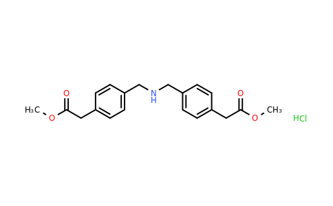 1666113-02-5 | Dimethyl 2,2'-((azanediylbis(methylene))bis(4,1-phenylene))diacetate hydrochloride