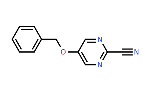 166672-22-6 | 5-(Benzyloxy)pyrimidine-2-carbonitrile