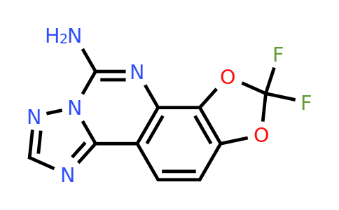 1670257-14-3 | 2,2-Difluoro-1,3-dioxolo[4,5-h][1,2,4]triazolo[1,5-c]quinazolin-5-amine
