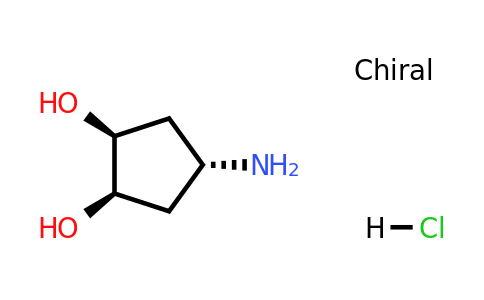 167298-49-9 | (1R,2S,4s)-4-Aminocyclopentane-1,2-diol hydrochloride