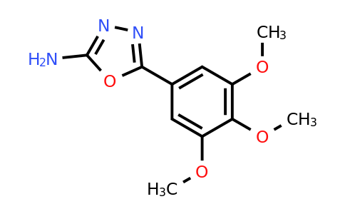 5-(3,4,5-Trimethoxyphenyl)-1,3,4-oxadiazol-2-amine