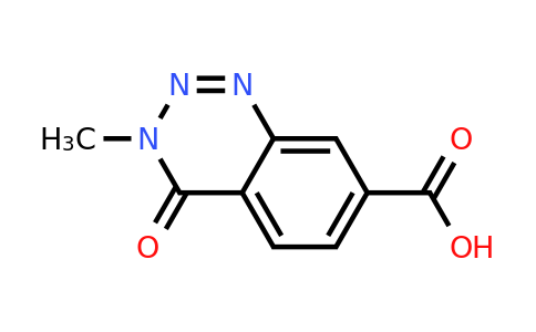 167903-09-5 | 3-Methyl-4-oxo-3,4-dihydrobenzo[d][1,2,3]triazine-7-carboxylic acid