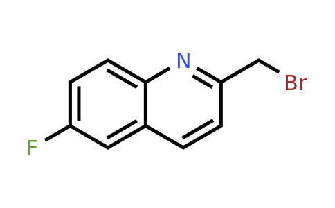 168083-35-0 | 2-(bromomethyl)-6-fluoroquinoline