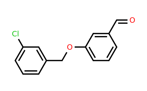 168084-95-5 | 3-[(3-Chlorobenzyl)oxy]benzaldehyde