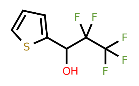 168130-88-9 | 2,2,3,3,3-Pentafluoro-1-(thiophen-2-yl)propan-1-ol