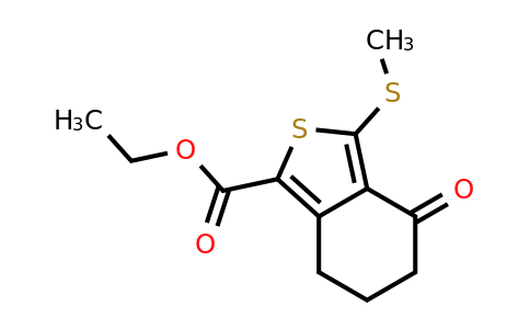 168279-54-7 | Ethyl 3-(methylthio)-4-oxo-4,5,6,7-tetrahydrobenzo[c]thiophene-1-carboxylate