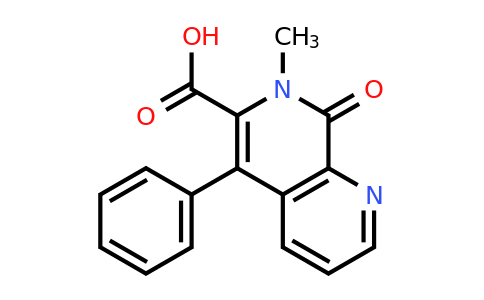 7-methyl-8-oxo-5-phenyl-7,8-dihydro-1,7-naphthyridine-6-carboxylic acid