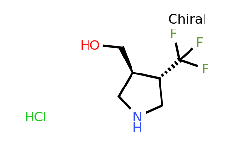 168544-85-2 | [trans-4-(trifluoromethyl)pyrrolidin-3-yl]methanol;hydrochloride