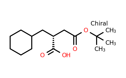 (R)-4-(tert-butoxy)-2-(cyclohexylmethyl)-4-oxobutanoic acid