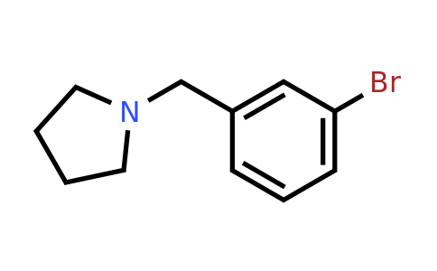 168820-15-3 | 1-[(3-Bromophenyl)methyl]pyrrolidine