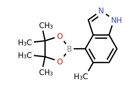 1689539-29-4 | 5-Methyl-4-(4,4,5,5-tetramethyl-1,3,2-dioxaborolan-2-yl)-1H-indazole