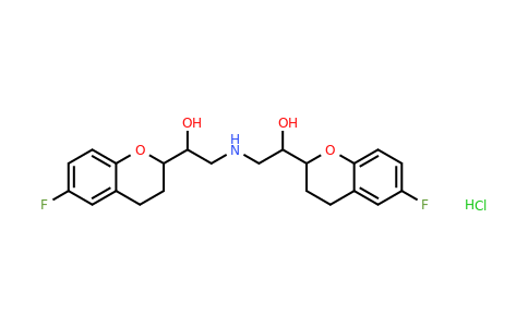 169293-50-9 | α,α′-[Iminobis(methylene)]bis[6-fluoro-3,4-dihydro-2H-1-benzopyran-2-methanol, hydrochloride