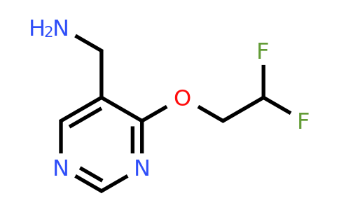 1694186-57-6 | (4-(2,2-Difluoroethoxy)pyrimidin-5-yl)methanamine