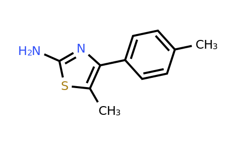 16942-66-8 | 5-Methyl-4-(p-tolyl)thiazol-2-amine