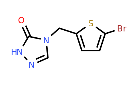 1696270-67-3 | 4-((5-Bromothiophen-2-yl)methyl)-2,4-dihydro-3H-1,2,4-triazol-3-one