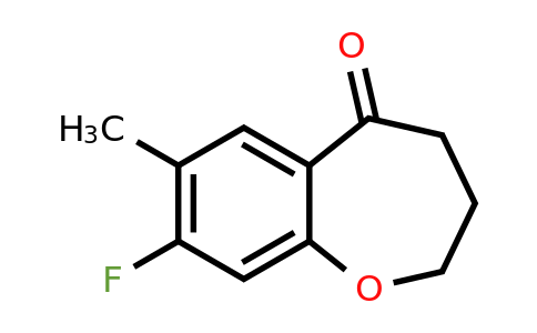 1696324-19-2 | 8-fluoro-7-methyl-3,4-dihydrobenzo[b]oxepin-5(2H)-one