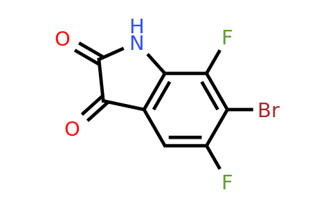 1698027-85-8 | 6-Bromo-5,7-difluoroindoline-2,3-dione
