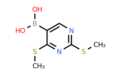 1698886-24-6 | 2,4-Bis(methylsulfanyl)pyrimidine-5-boronic acid