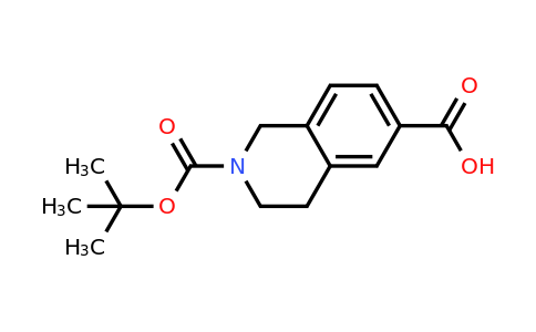170097-67-3 | 2-(tert-Butoxycarbonyl)-1,2,3,4-tetrahydroisoquinoline-6-carboxylic acid