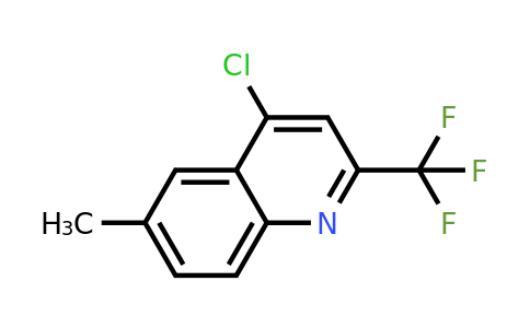 1701-26-4 | 4-Chloro-6-methyl-2-(trifluoromethyl)quinoline