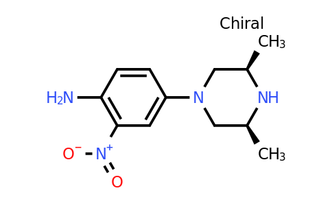 1702260-71-6 | rel-4-((3S,5R)-3,5-Dimethylpiperazin-1-yl)-2-nitroaniline