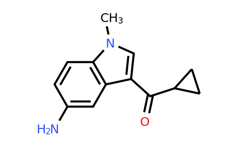 1703788-55-9 | (5-Amino-1-methyl-1H-indol-3-yl)(cyclopropyl)methanone
