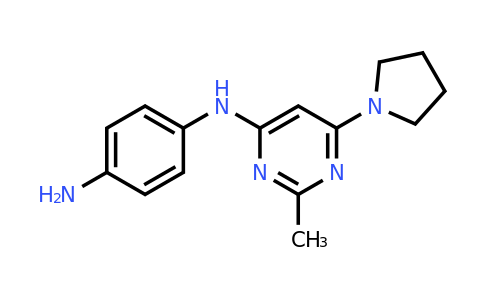 1706441-18-0 | N1-[2-Methyl-6-(pyrrolidin-1-yl)pyrimidin-4-yl]benzene-1,4-diamine