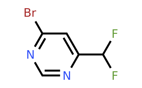 1706448-11-4 | 4-Bromo-6-(difluoromethyl)pyrimidine