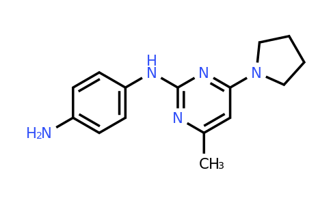 1706457-04-6 | N1-[4-Methyl-6-(pyrrolidin-1-yl)pyrimidin-2-yl]benzene-1,4-diamine