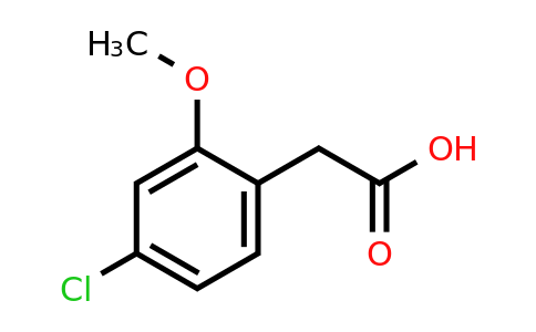 170737-95-8 | 2-(4-Chloro-2-methoxyphenyl)acetic acid